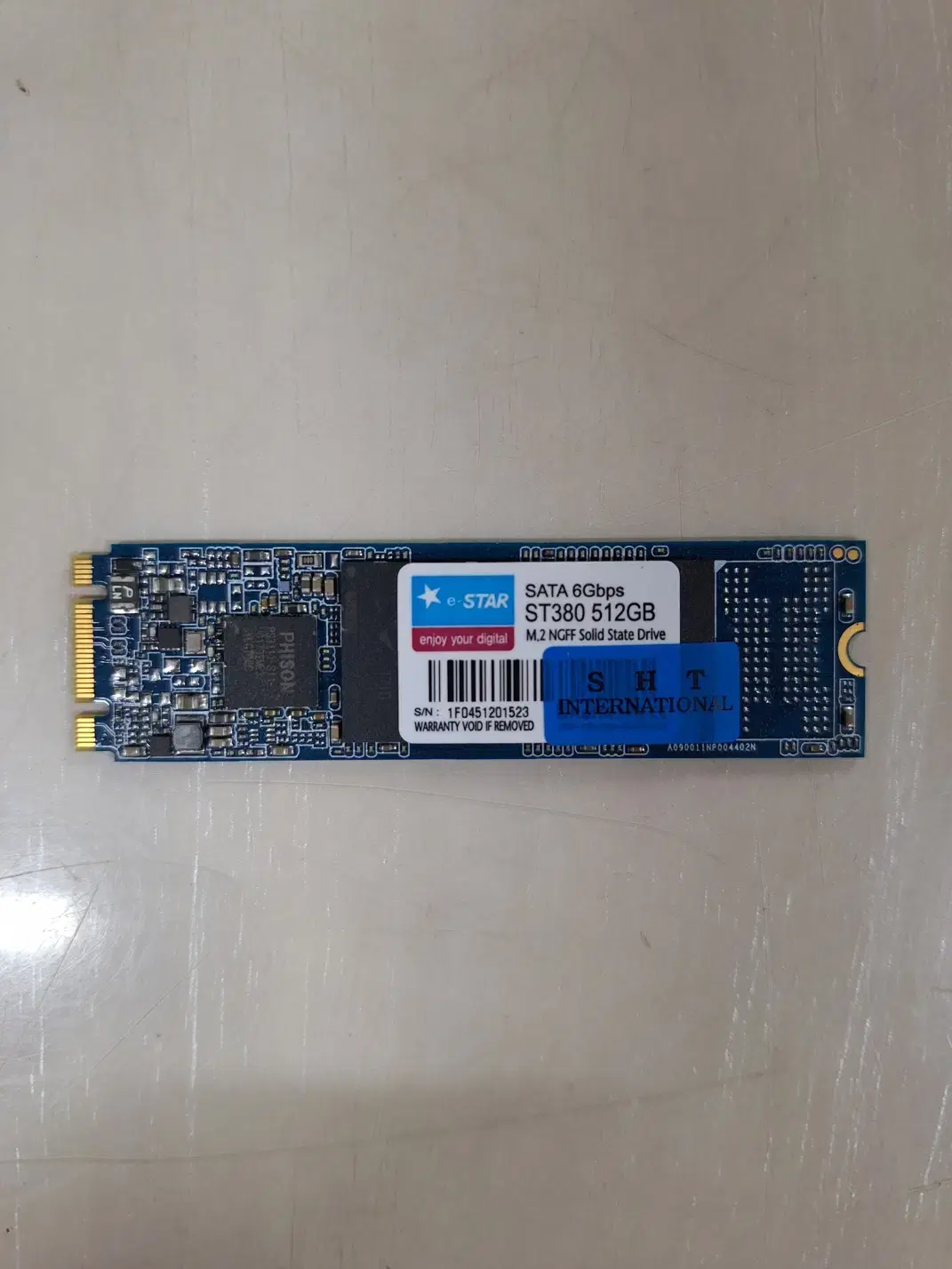 M.2 SATA (2280)  SSD e-star 512GB